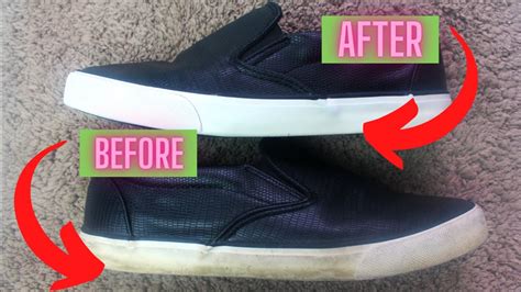 how to clean rubber on shoes|cleaning white rubber shoe soles.